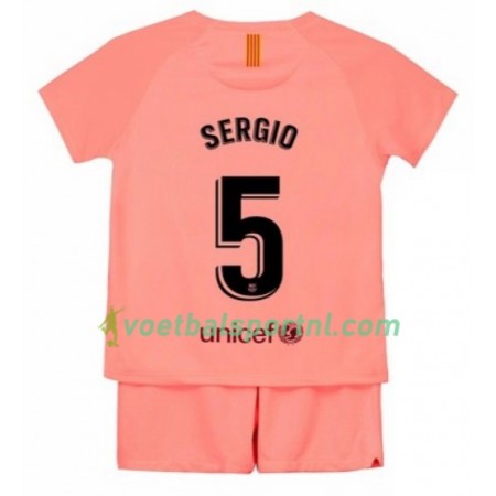 FC Barcelona Sergio 5 Kind Third Tenue 2018-19